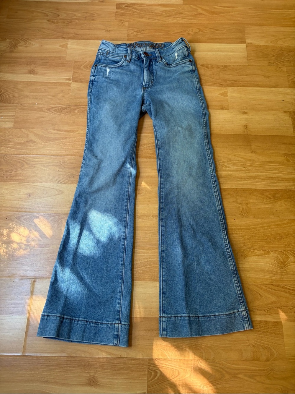 Wrangler Women's Light Blue Flare Jeans